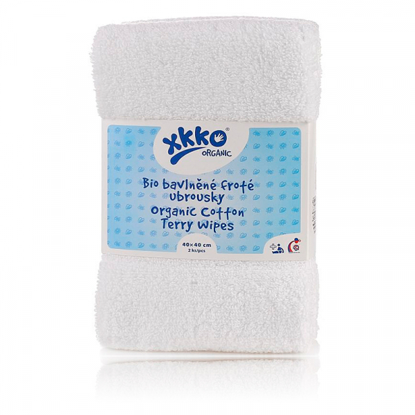 XKKO Organic Einlagen aus Baumwollfrottee